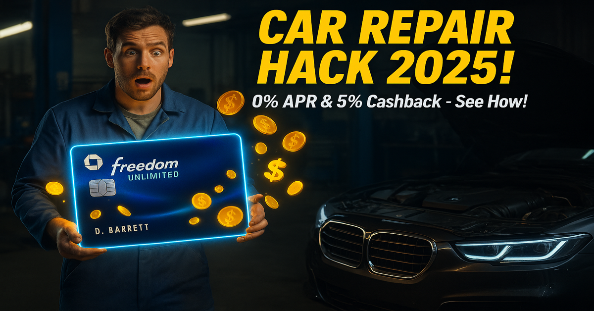 best credit cards for car repairs 2025 : Save with 0% APR & Cashback