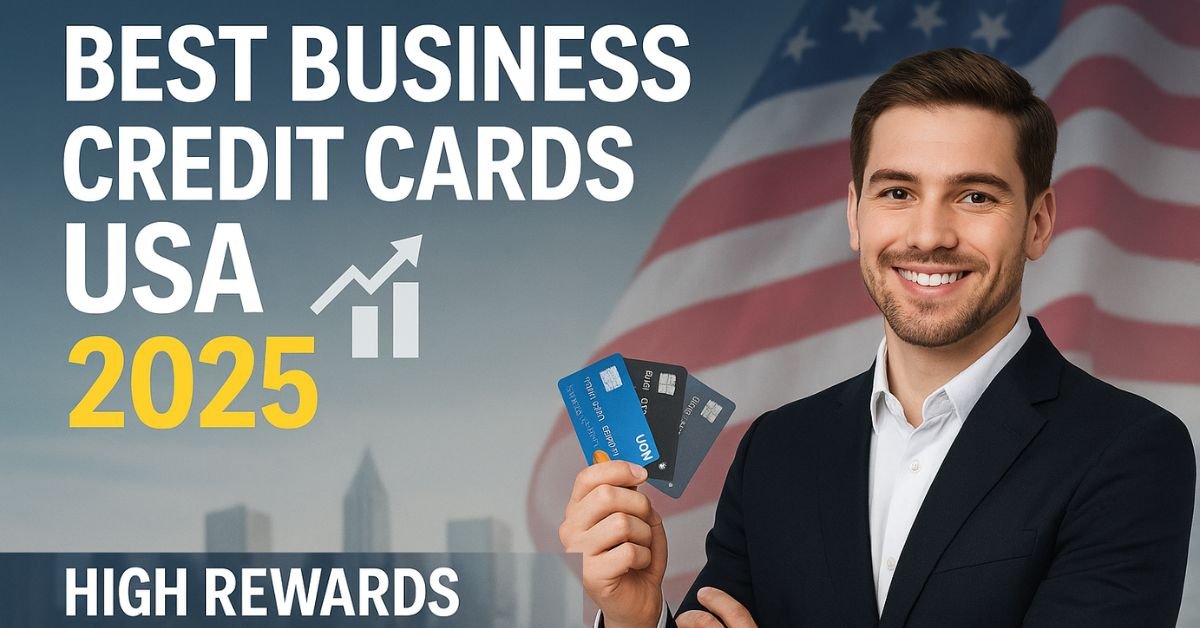 Top 5 Best Business Credit Cards USA 2025 – High Rewards & Low Fees