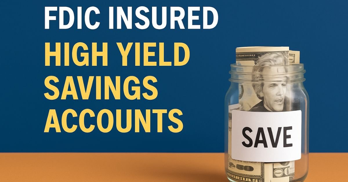 Best FDIC Insured High Yield Savings Accounts 2025 (Top Rates)