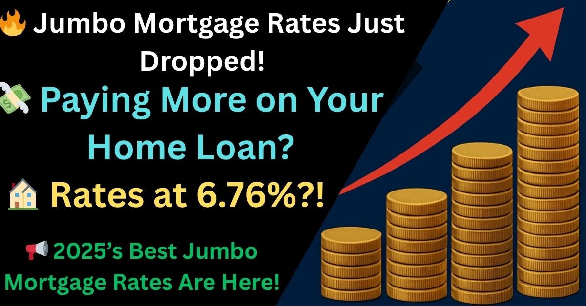 Jumbo Mortgage Rates Just Dropped to 6.76%! What It Means for You Today