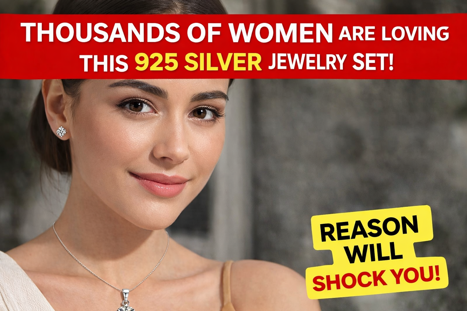 925 Silver Solitaire Jewelry Set for Women (2025) – Elegant & Affordable Gift