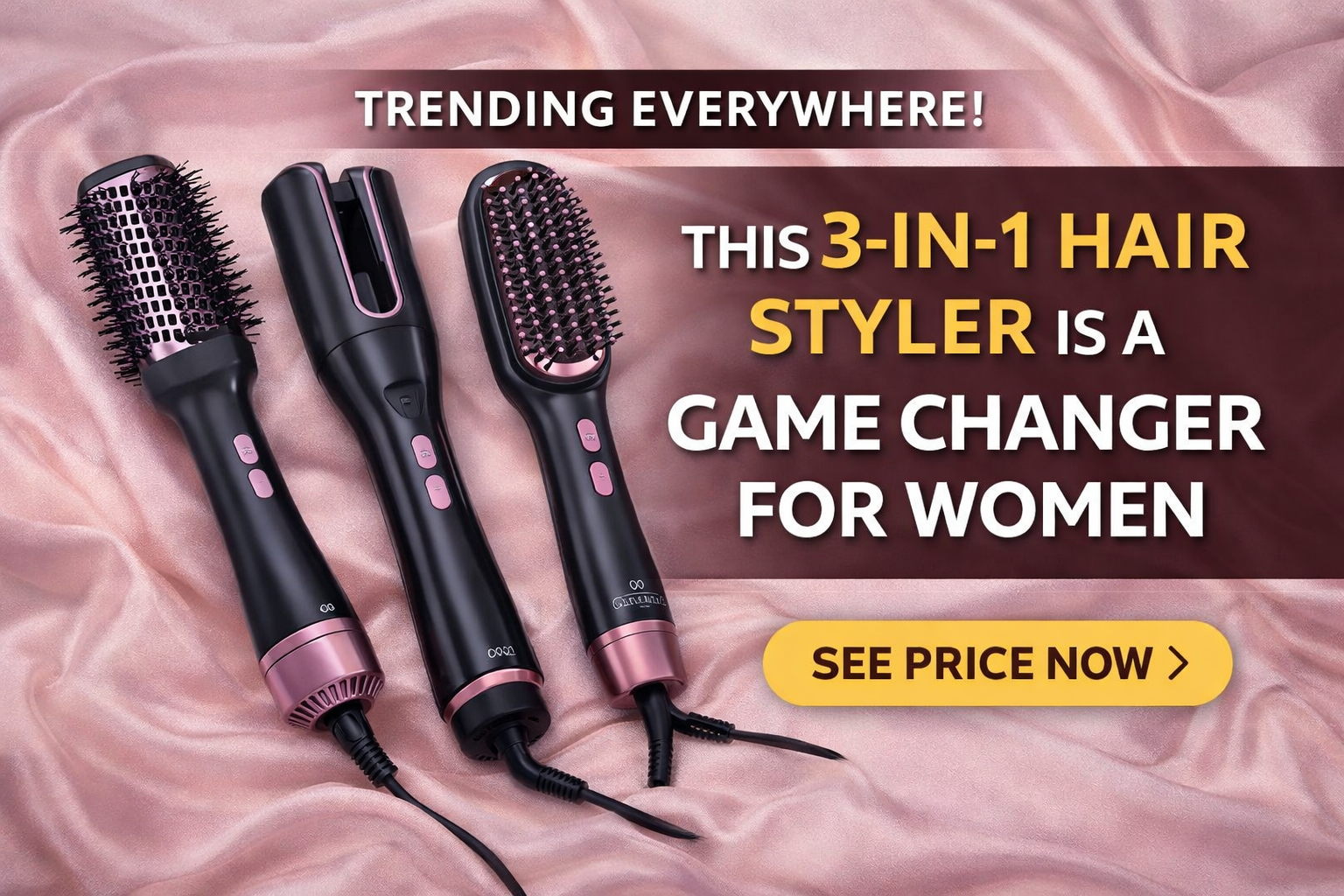 Urban yog Hair Styling Combo Review – 3-in-1 Dryer, Curler & Straightener