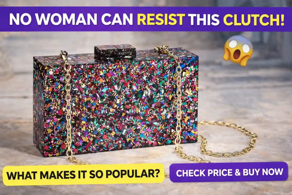 Acrylic Evening Clutch Bag for Women (2025) – Stylish Party & Wedding Handbag