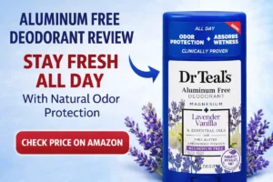 Dr Teals Aluminum Free Deodorant Review – Lavender Vanilla Natural Odor Protection