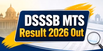 DSSSB MTS Result 2026