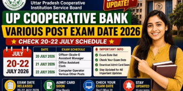 UPCISB UP Cooperative Bank Exam Date 2026 Schedule for Various Posts