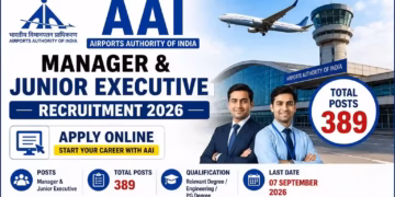 AAI Junior Executive and Manager Recruitment 2026 Last Date Today