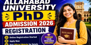 Allahabad University PhD Admission Form 2026 Last Date 25 September