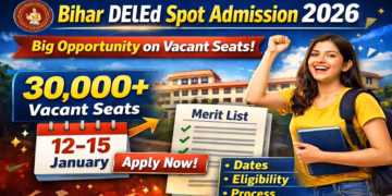 Bihar BSEB DELED Spot Admission 2025-27 Process Details