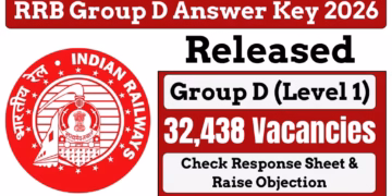 RRB Group D Answer Key 2026 Released for CEN 09/2025 CBT